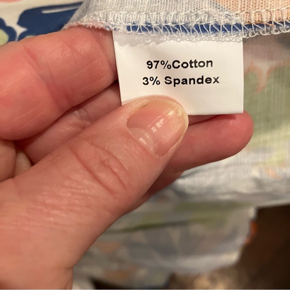 NWT CK Bradley Light Blue Sleeveless Dress, Me, Ruffle Print Hem GirlCore - Picture 6 of 9